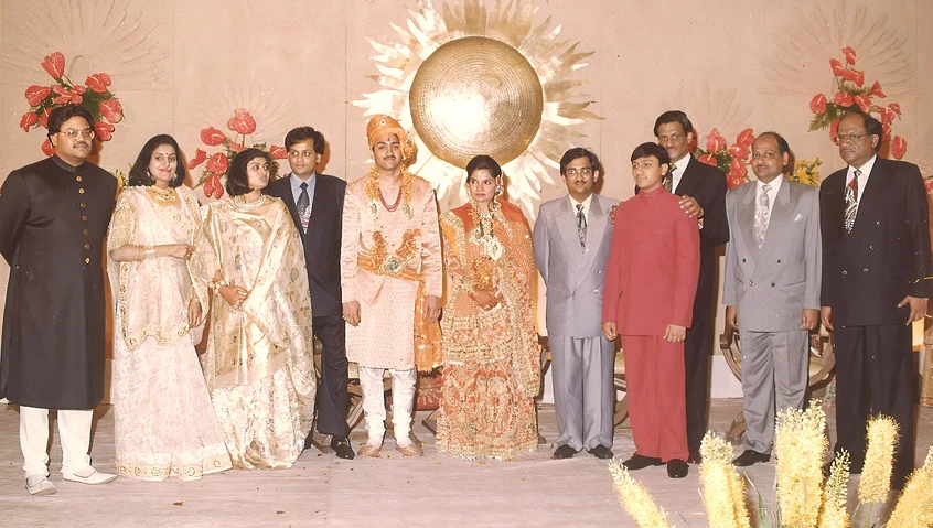 Dadu at Manish's Wedding